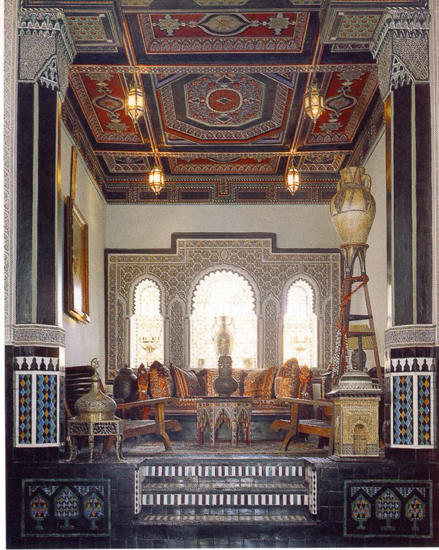 décoration d'intérieure marocain salon traditionnel