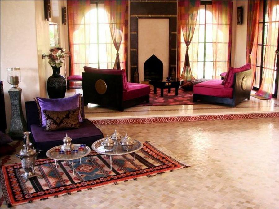 salon marocain traditionnel