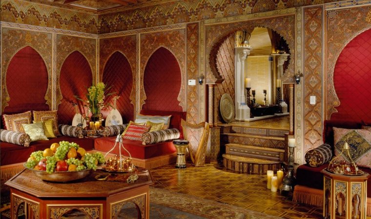 salon marocain traditionnel